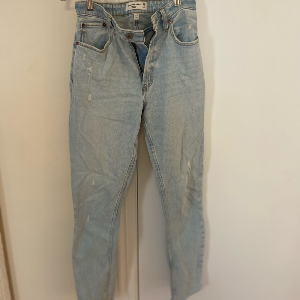 Abercrombie Curve Love Skinny High Rise Jeans